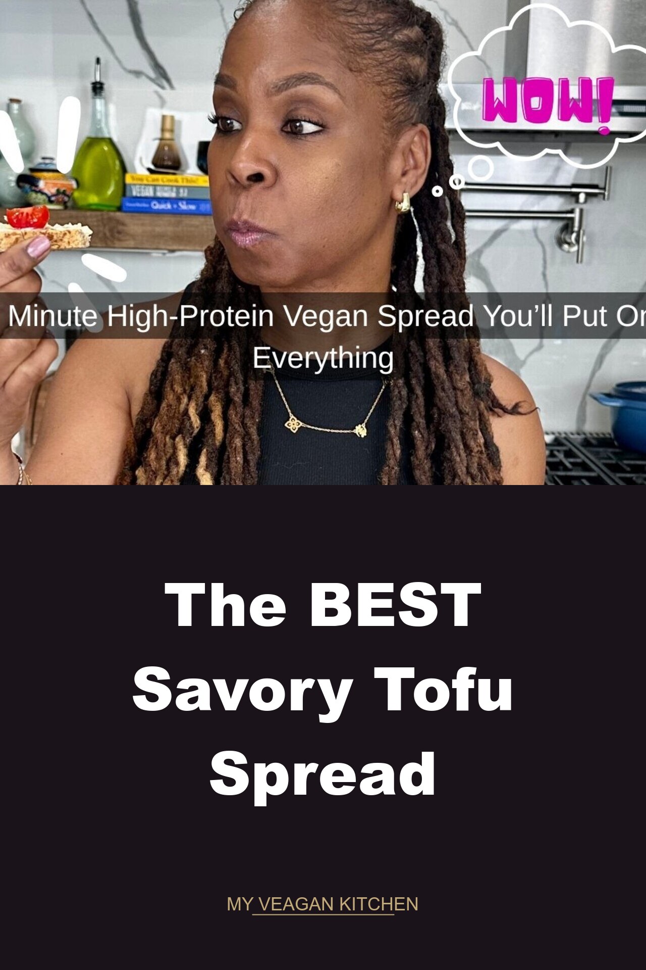 The BEST Savory Tofu Spread